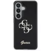 Guess IML Big Metal 4G Script Case para Samsung Galaxy S26 (negro)