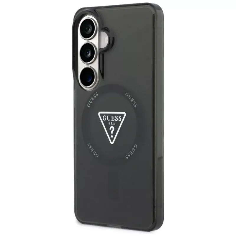 Guess IML Gradient Triangle MagSafe Case para Samsung Galaxy S26 - negro