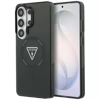 Guess IML Gradient Triangle MagSafe Case para Samsung Galaxy S26 Ultra (negro)