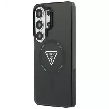 Guess IML Gradient Triangle MagSafe Case para Samsung Galaxy S26 Ultra (negro)