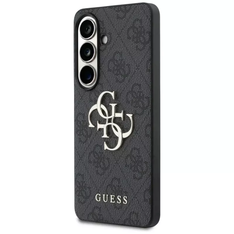 Guess 4G Big Metal Logo Case para Samsung Galaxy S26 - negro