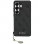 Guess 4G Classic Logo Charm MagSafe Case para Samsung Galaxy S26 Ultra (negro)