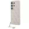 Guess 4G Classic Logo Charm MagSafe Case para Samsung Galaxy S26 Ultra (rosa)