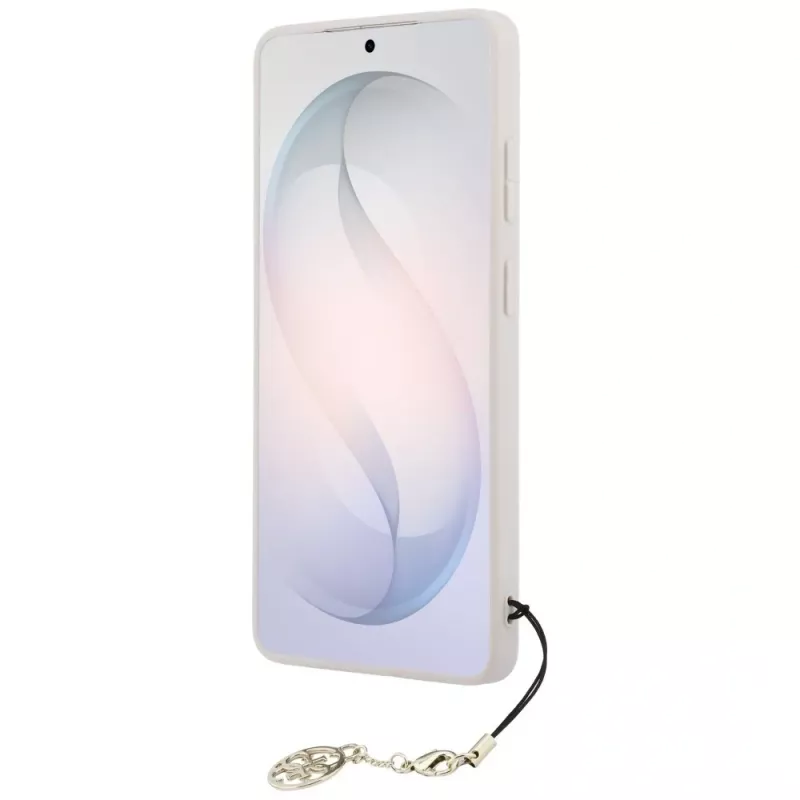 Guess 4G Classic Logo Charm MagSafe Case para Samsung Galaxy S26 Ultra (rosa)