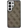 Guess 4G Embossed Ring MagSafe Case para Samsung Galaxy S26 Ultra (marrón)