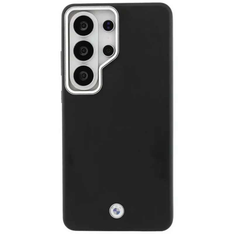 BMW Sign Metal Logo MagSafe Case para Samsung Galaxy S26 Ultra negro