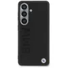 BMW Leather Hot Stamp MagSafe Case para Samsung Galaxy S26 negro
