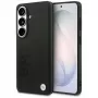 BMW Leather Hot Stamp MagSafe Case para Samsung Galaxy S26+ negro
