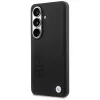 BMW Leather Hot Stamp MagSafe Case para Samsung Galaxy S26+ negro
