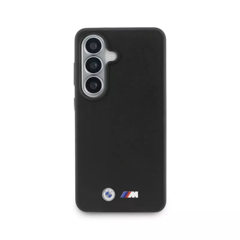 BMW M Metal Logo MagSafe Case para Samsung Galaxy S26 negro