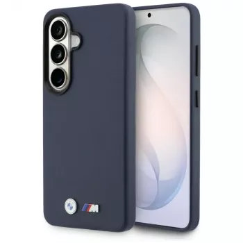 Funda MagSafe BMW M Metal Logo para Samsung Galaxy S26 azul marino