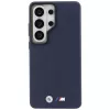 Funda MagSafe BMW M Metal Logo para Samsung Galaxy S26 Ultra azul marino