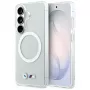 Funda MagSafe BMW IML Shockproof Metal Logo para Samsung Galaxy S26 transparente