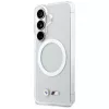 Funda MagSafe BMW IML Shockproof Metal Logo para Samsung Galaxy S26 transparente