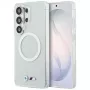 Funda MagSafe BMW IML Shockproof Metal Logo para Samsung Galaxy S26 Ultra transparente