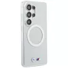 Funda MagSafe BMW IML Shockproof Metal Logo para Samsung Galaxy S26 Ultra transparente
