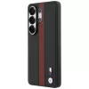Funda MagSafe BMW Perforated Stripe Logo para Samsung Galaxy S26 Ultra roja