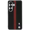 Funda MagSafe BMW Perforated Stripe Logo para Samsung Galaxy S26 Ultra roja