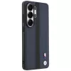 Funda MagSafe BMW Perforated Stripe Logo para Samsung Galaxy S26 Ultra - azul marino