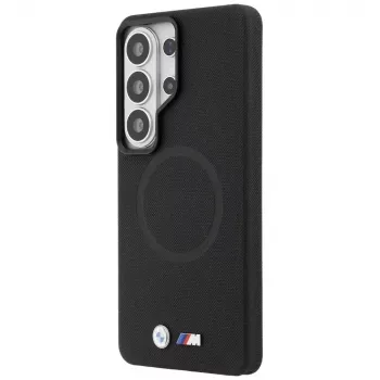Funda MagSafe BMW M Metal Logo para Samsung Galaxy S26 Ultra negra