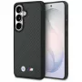 Funda MagSafe BMW M Kevlar Logo para Samsung Galaxy S26 negra