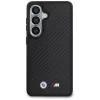 Funda MagSafe BMW M Kevlar Logo para Samsung Galaxy S26 negra