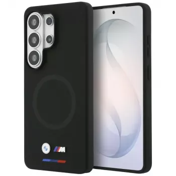 Funda MagSafe BMW M Silicone para Samsung Galaxy S26 Ultra negra