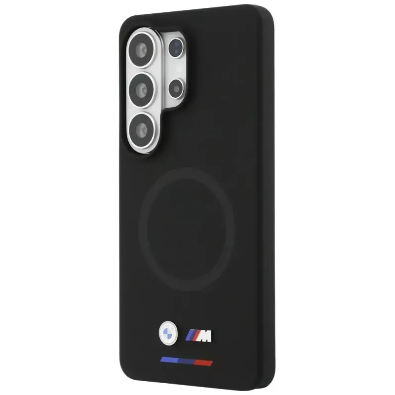 Funda MagSafe BMW M Silicone para Samsung Galaxy S26 Ultra negra