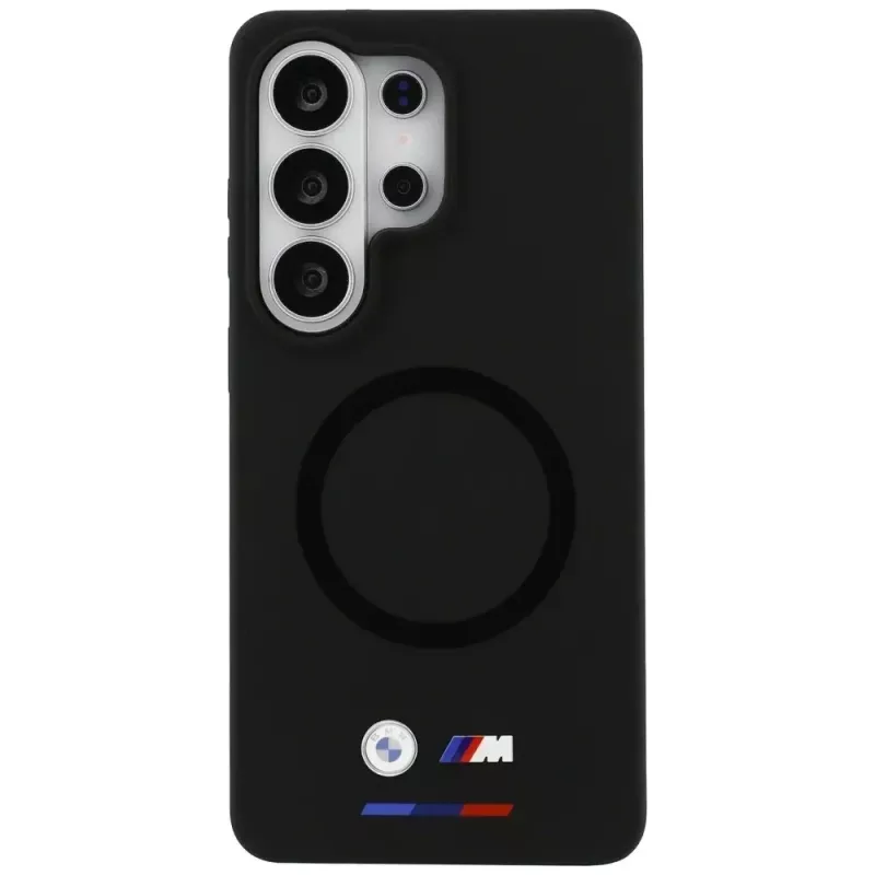 Funda MagSafe BMW M Silicone para Samsung Galaxy S26 Ultra negra