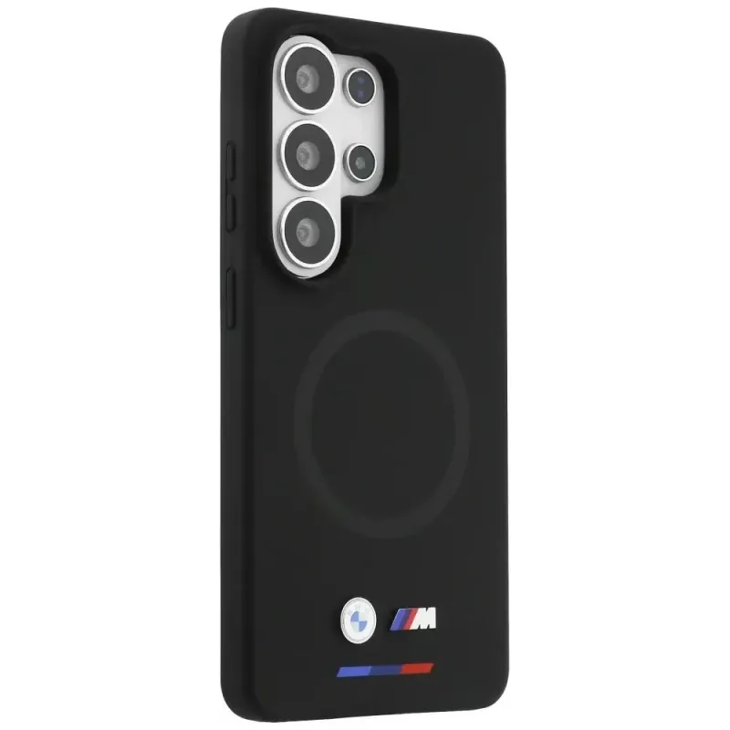Funda MagSafe BMW M Silicone para Samsung Galaxy S26 Ultra negra