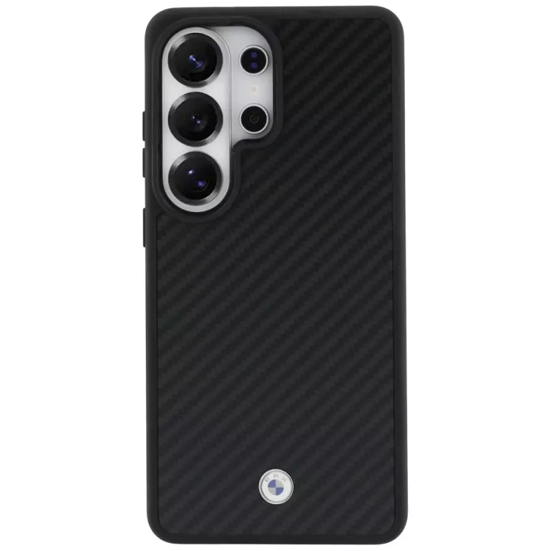 Funda MagSafe BMW Sign Magnetic Carbon Fiber para Samsung Galaxy S26 Ultra negra
