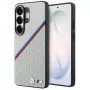 Funda MagSafe BMW Tricolor Metal Logo para Samsung Galaxy S26 Ultra gris
