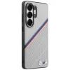 Funda MagSafe BMW Tricolor Metal Logo para Samsung Galaxy S26 Ultra gris