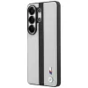 Funda MagSafe BMW Perforated Stripe Logo para Samsung Galaxy S26 Ultra gris