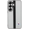 Funda MagSafe BMW Perforated Stripe Logo para Samsung Galaxy S26 Ultra gris