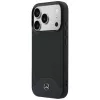 Mercedes Funda MagSafe de Piel Efecto Madera y Curve para iPhone 17 Pro Max Negro