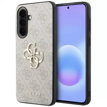 Guess Leather 4G Metal Logo Funda para Samsung Galaxy A57 5G Rosa
