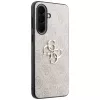 Guess Leather 4G Metal Logo Funda para Samsung Galaxy A57 5G Rosa