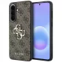 Guess Leather 4G Metal Logo Funda para Samsung Galaxy A57 5G Marrón