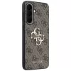 Guess Leather 4G Metal Logo Funda para Samsung Galaxy A57 5G Marrón