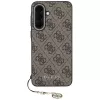 Guess 4G Charm Funda trasera para Samsung Galaxy A57 5G - Marrón