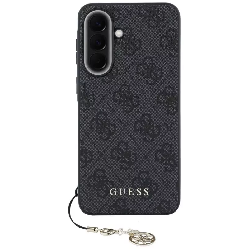Guess 4G Charm Funda para Samsung Galaxy A57 5G Negro