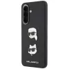 KARL LAGERFELD Funda para Samsung Galaxy A37 5G con Karl & Choupette Heads, Pins & Logo, Negro