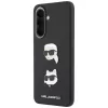 KARL LAGERFELD Funda protectora para Samsung Galaxy A57 5G, Negro, con Karl & Choupette Heads, Pins & Logo