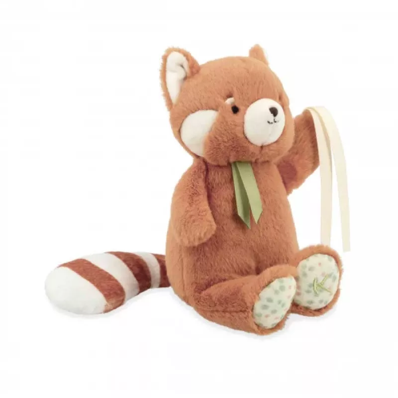 Kaloo Petit Songe Peluche musical panda rojo 20 cm caja de regalo