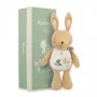 Kaloo Peluche conejo sonajero 28 cm en caja de regalo colección Petites Chansons