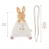 Kaloo Set de regalo 2 en 1 conejo trapito de apego y collar bola de embarazo Petites Chansons
