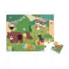 Janod Puzzle sensorial táctil Bosque 20 piezas 2+