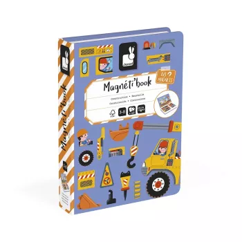 Janod Magnetibook Obra juego magnético educativo