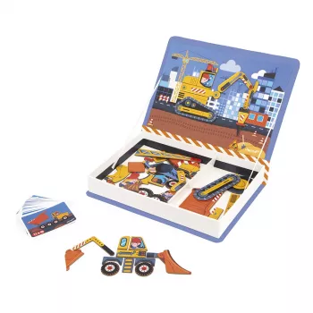 Janod Magnetibook Obra juego magnético educativo